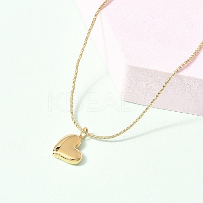 304 Stainless Steel Pendant Necklaces for Women NJEW-U040-02B-G-1