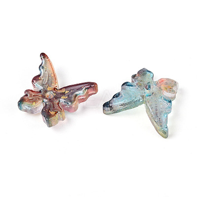 Baking Paint Glass Beads DGLA-T004-04L-1
