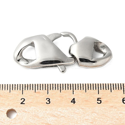 316 Surgical Stainless Steel Lobster Claw Clasps STAS-H234-10P-02-1