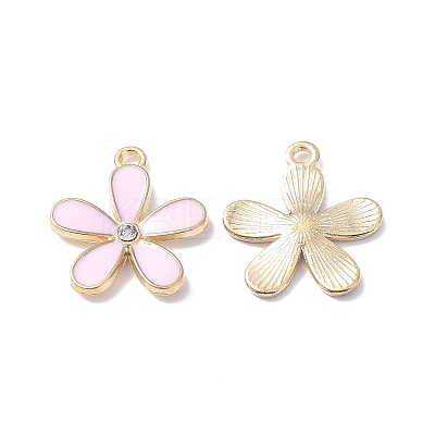 Alloy Enamel Pendants ENAM-O049-02G-1