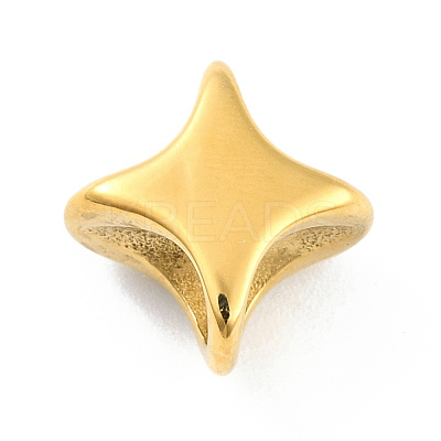 Ion Plating(IP) 304 Stainless Steel Slide Charms STAS-I190-27G-1