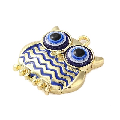 Glitter Zinc Alloy Enamel Pendants LS-ENAM-Z011-03G-1
