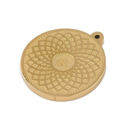 Ion Plating(IP) 304 Stainless Steel Pendants STAS-U019-27G-1
