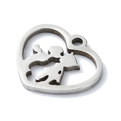 Non-Tarnish 304 Stainless Steel Charms STAS-C097-38B-P-1