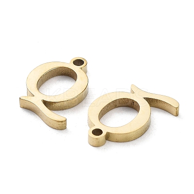 304 Stainless Steel Charms STAS-M327-01G-Q-1
