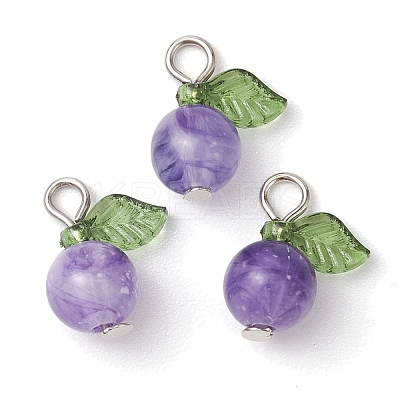 Acrylic Pendants PALLOY-JF02614-02-1