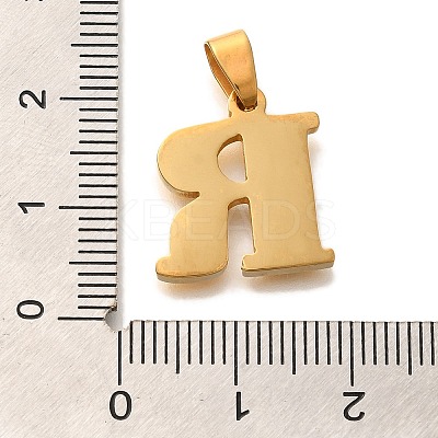 Ion Plating(IP) 304 Stainless Steel Rhinestone Pendants STAS-U035-01G-R-1