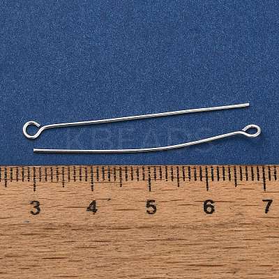 Brass Eye Pins KK-H502-02G-S-1