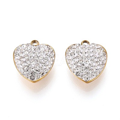 Ion Plating(IP) 201 Stainless Steel Charms STAS-N109-219G-1