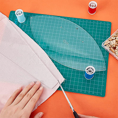 Transparent Acrylic Quilting Templates DIY-WH0381-004-1