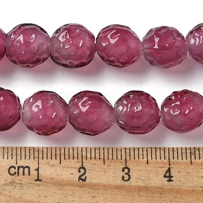 Handmade Lampwork Beads Strands LAMP-Z011-01B-1