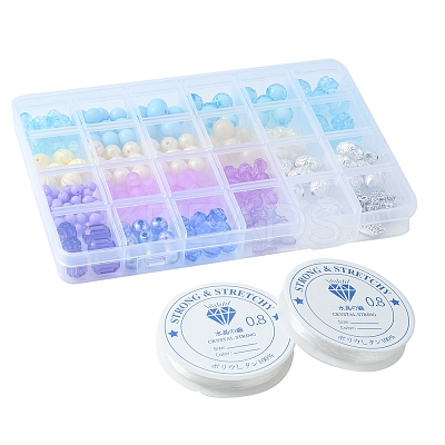 DIY Stretch Bracelet Making Kit DIY-FS0004-18-1