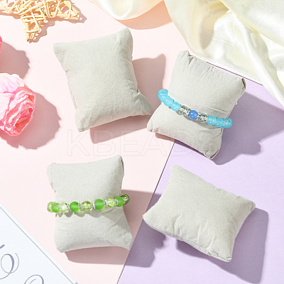 4Pcs Lint Cloth Bracelet and Watch Pillow Jewelry Displays FIND-BBC0004-32A-1