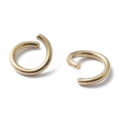 Ion Plating(IP) 304 Stainless Steel Open Jump Rings STAS-M081-01G-07-1