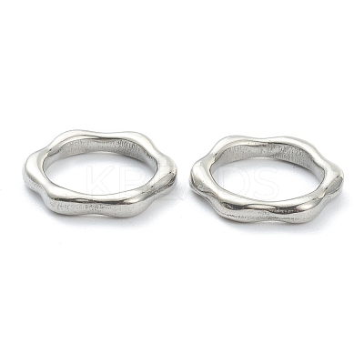 Non-Tarnish 304 Stainless Steel Linking Rings STAS-P279-02A-P-1