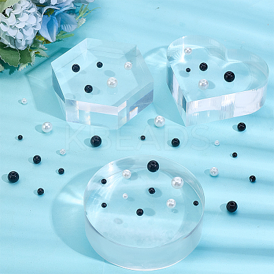 586Pcs Glass Pearl Bead Strands HY-HY0001-06-1