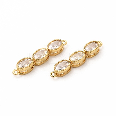 Rack Plating Eco-Friendly Brass Micro Pave Cubic Zirconia Pendants KK-K165-27G-01-1