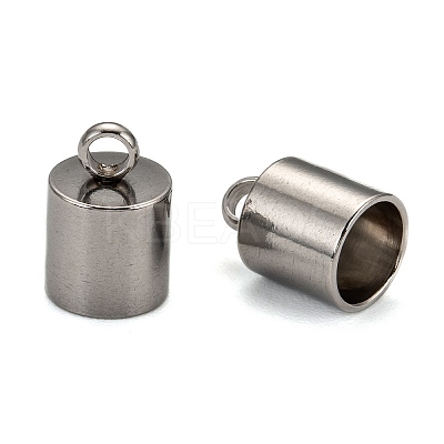 Tarnish Resistant 304 Stainless Steel Cord Ends LS-STAS-E020-7-1