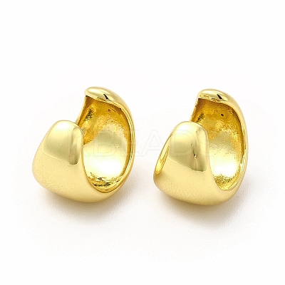 Rack Plating Brass Cuff Earrings for Women LS-EJEW-H091-17G-1