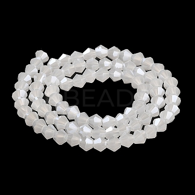 Imitation Jade Electroplate Glass Beads Strands LS-EGLA-F029-J4mm-A06-1