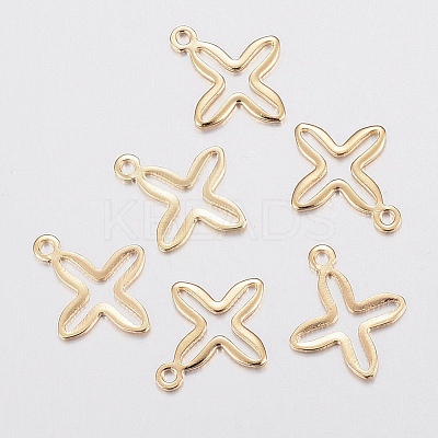 201 Stainless Steel Tiny Cross Charms X-STAS-H436-42-1