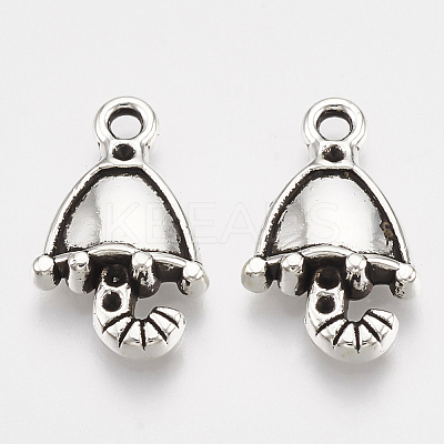 Tibetan Style Alloy Pendant Enamel & Rhinestone Settings LS-TIBE-S314-14AS-LF-1
