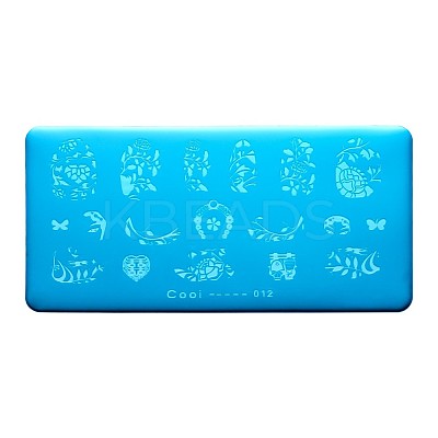 Stainless Steel Nail Art Stamping Plates MRMJ-Q068-012-1