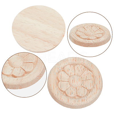 15Pcs Wood Chips WOOD-WR0001-26A-1