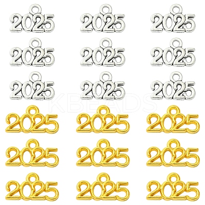 28Pcs 2 Styles Rack Plating Alloy Pendants FIND-FS0003-49-1