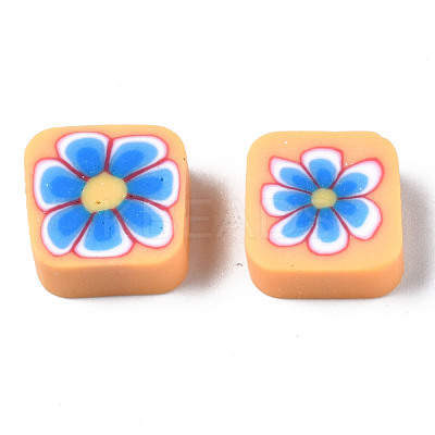 Handmade Polymer Clay Beads CLAY-N008-034F-1