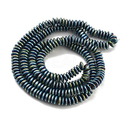 Electroplated Synthetic Non-magnetic Hematite Beads Strands G-P545-A01-01C-1