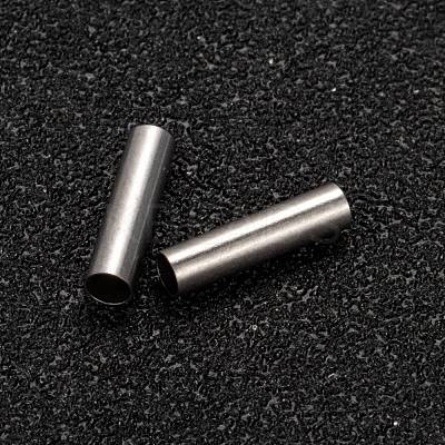 Tarnish Resistant 304 Stainless Steel Tube Beads STAS-G071-32P-1