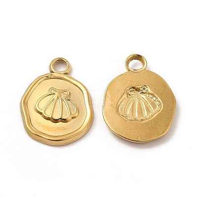 Ion Plating(IP) 304 Stainless Steel Pendants X-STAS-A070-43G-1