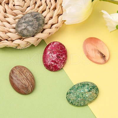 Gemstone Cabochons G-G529-22x30mm-M2-1