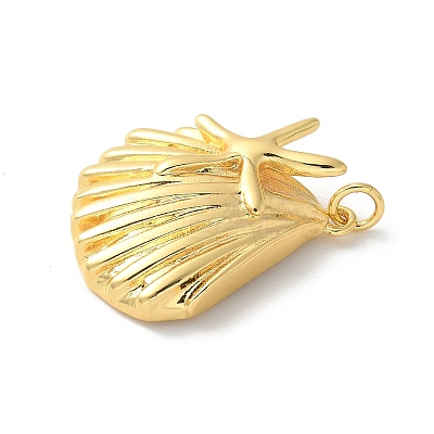 Brass Pendants X-KK-P292-05G-1