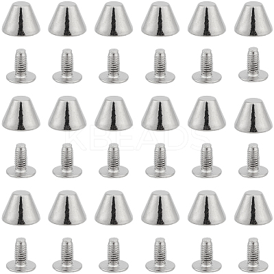 30Pcs Alloy Cone Rivets FIND-GF0008-58P-1