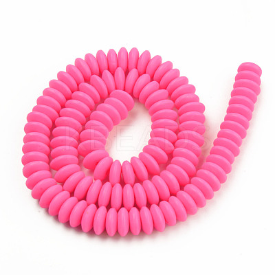 Handmade Polymer Clay Beads Strands CLAY-N008-064-A05-1