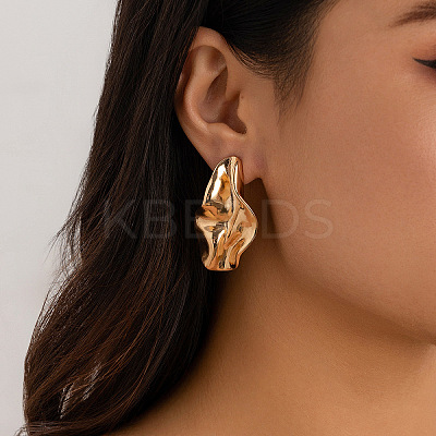 Alloy Stud Earrings FS-WG99CF6-01-1