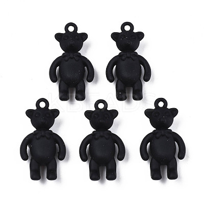 Rack Plating Spray Painted Alloy Pendants PALLOY-N172-001-01-1