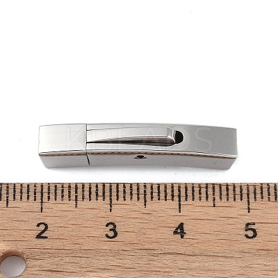 Non-Tarnish 316 Stainless Steel Bayonet Clasps STAS-K282-08D-P-1