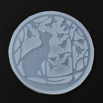 Coaster Food Grade Silhouette Silicone Molds LS-DIY-H145-10-1