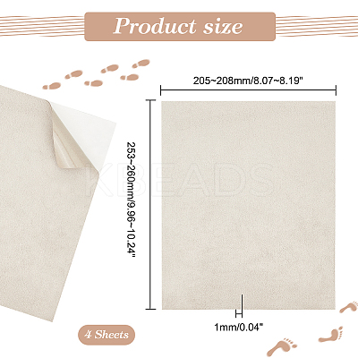 Self-adhesive Suede Fabric DIY-WH0308-413A-1