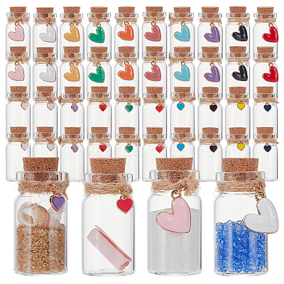 20Pcs Glass Jar Glass Bottles AJEW-PH01585-1