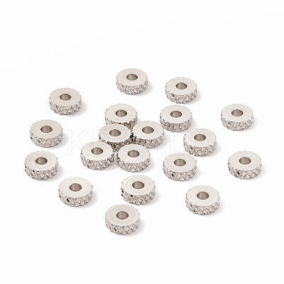 Non-Tarnish 201 Stainless Steel Spacer Beads STAS-A057-25B-P-1