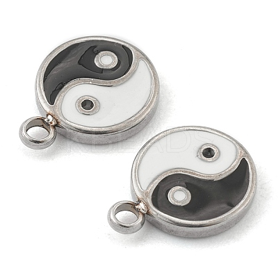 Fashion 304 Stainless Steel Enamel Charms STAS-Z009-10P-1