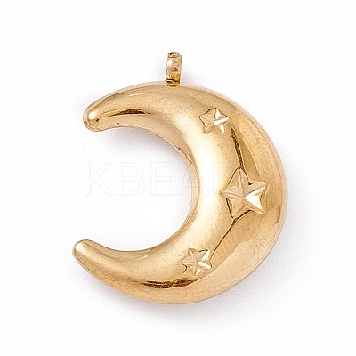 Ion Plating(IP) 304 Stainless Steel Pendants X-STAS-E173-01G-1