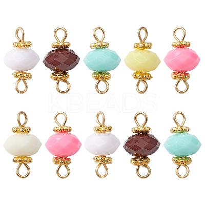 Acrylic Imitation Jelly Connector Charms PALLOY-YW0001-56-1