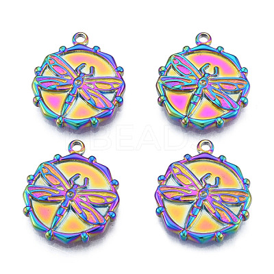 Ion Plating(IP) 304 Stainless Steel Pendants STAS-N098-207M-1