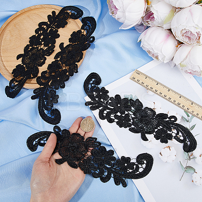 Sew on Flower Appliques PATC-WH0005-46A-1
