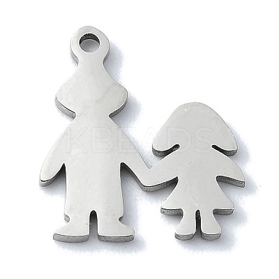 Non-Tarnish 304 Stainless Steel Charms STAS-C097-31P-1